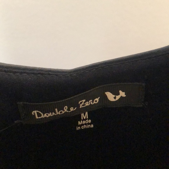 3/$25 Leather look colorblock tank in peplum style - Picture 4 of 4